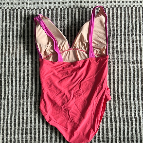 J.Crew ruched swimsuit one piece - Picture 3 of 4